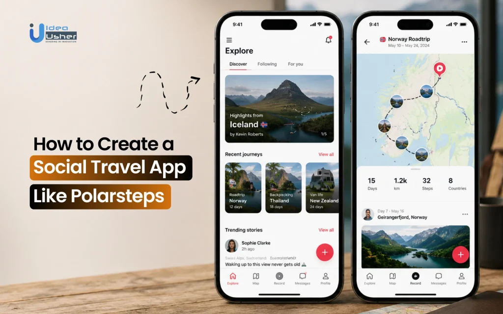 How to Create a Social Travel App Like Polarsteps