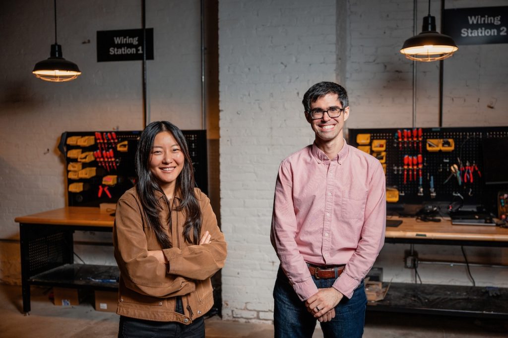 Podium Automation Raises $18M to Modernize Panel Builds Jamie Niu Serota (Co-Founder & CEO) and Jacob Buser (Co-Founder & CTO)