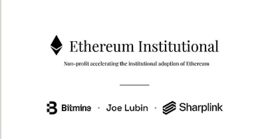 Ethereum Institutional Launches As Independent Non-Profit To Bring Institutional Finance Onchain At Scale Ethereum Institutional Launches As Independent Non-Profit To Bring Institutional Finance Onchain At Scale